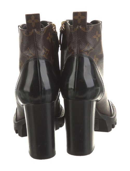 Louis Vuitton LV Monogram Lace-Up Boots