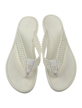 Louis Vuitton Rubber Flip Flops