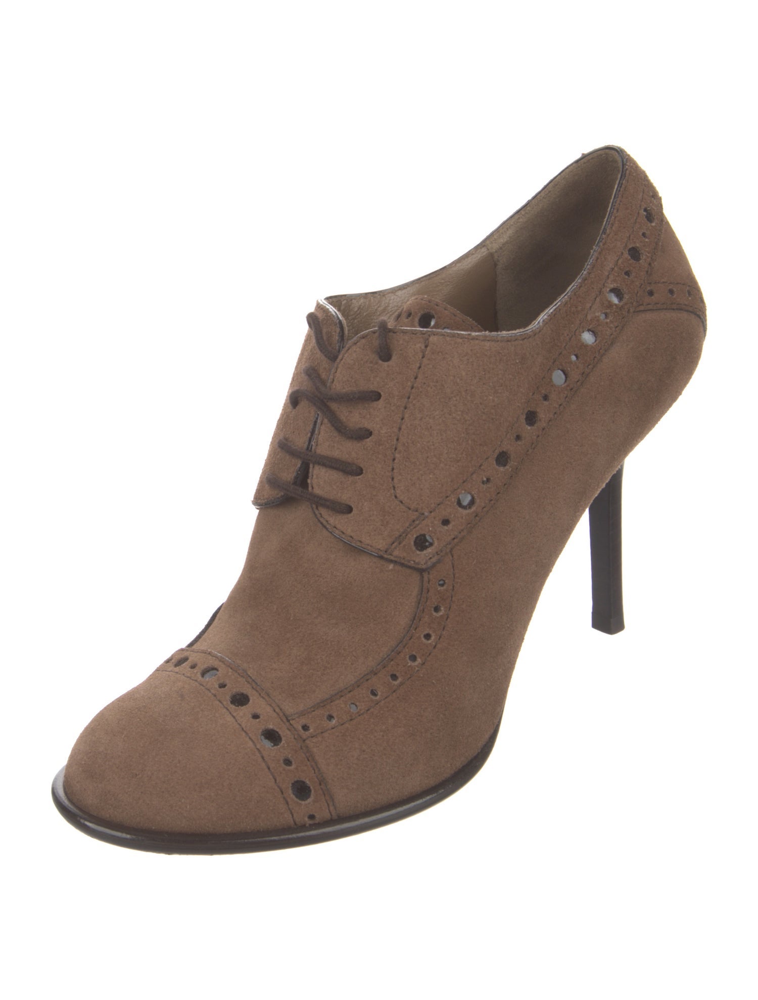 Louis Vuitton Suede Pumps