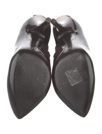 Louis Vuitton Suede Mules