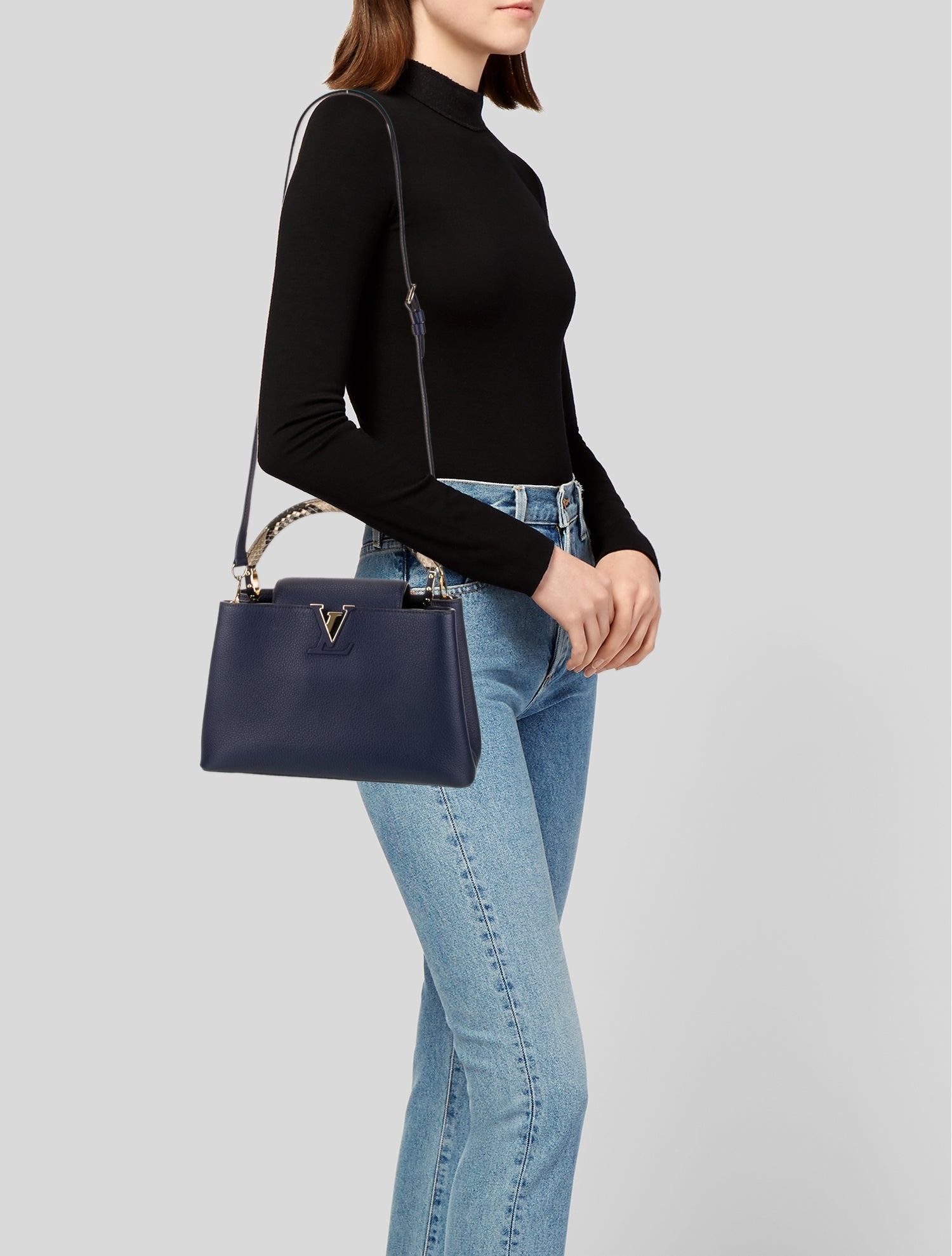 Louis Vuitton LV Monogram Capucines MM