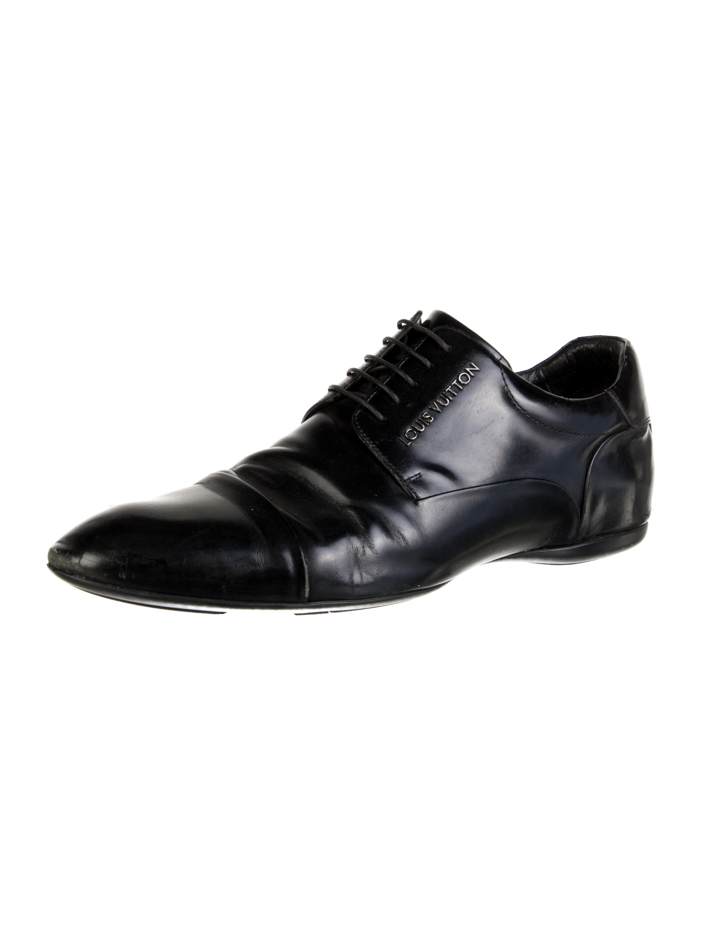Louis Vuitton Leather Derby Shoes