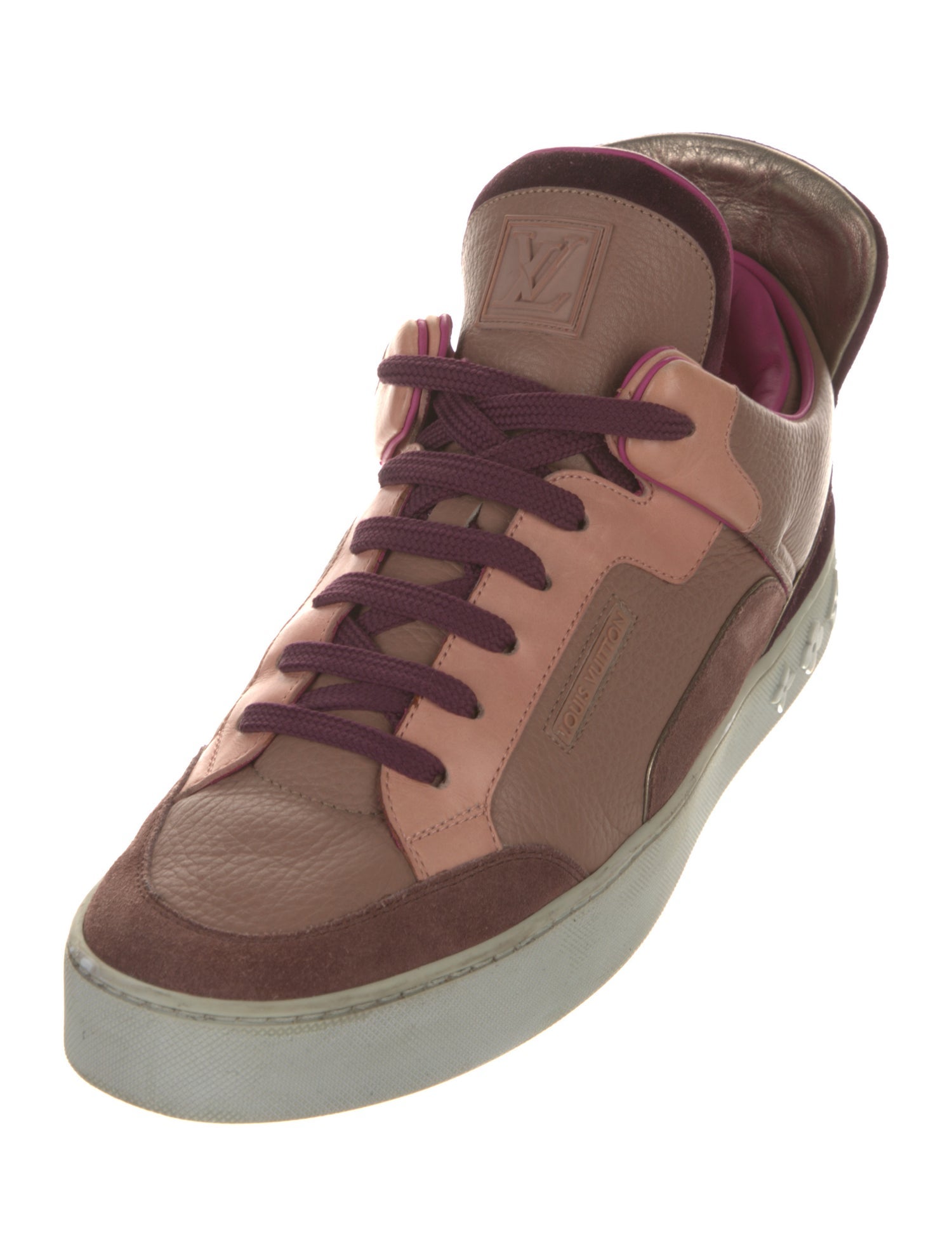 Louis Vuitton x Kanye West Suede Tassel Accents Sneakers