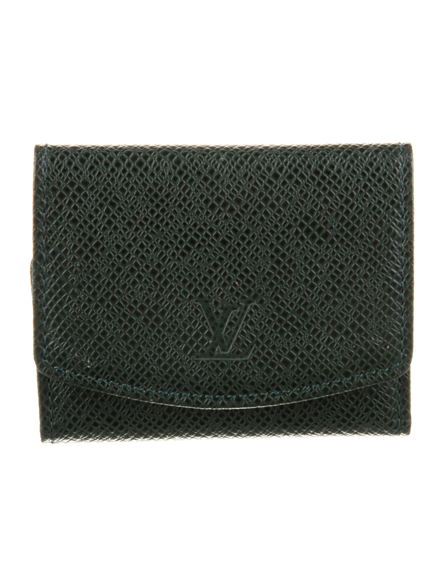 Louis Vuitton Taiga Leather Compact Wallet