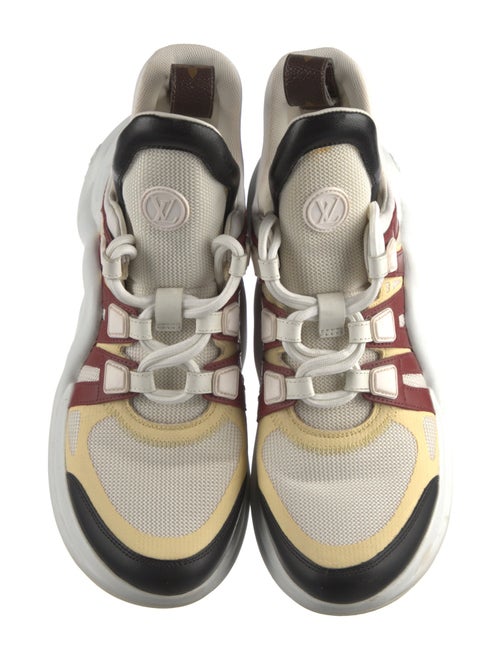 Louis Vuitton LV Monogram Leather Chunky Sneakers