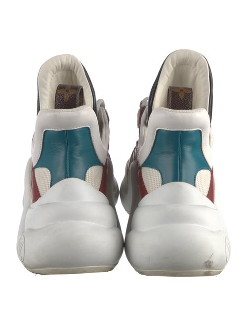 Louis Vuitton LV Monogram Leather Chunky Sneakers