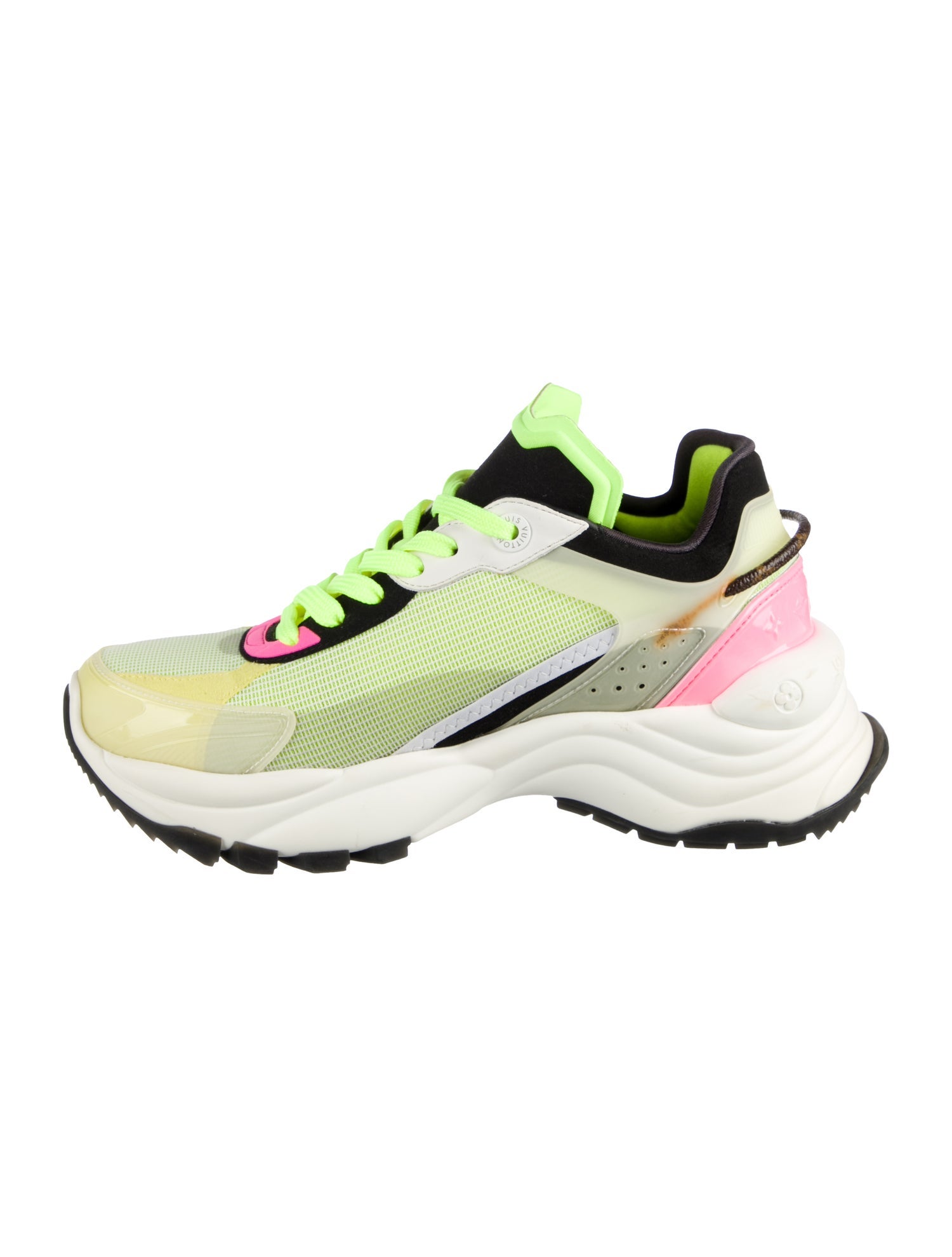 Louis Vuitton LV Monogram Rubber Chunky Sneakers