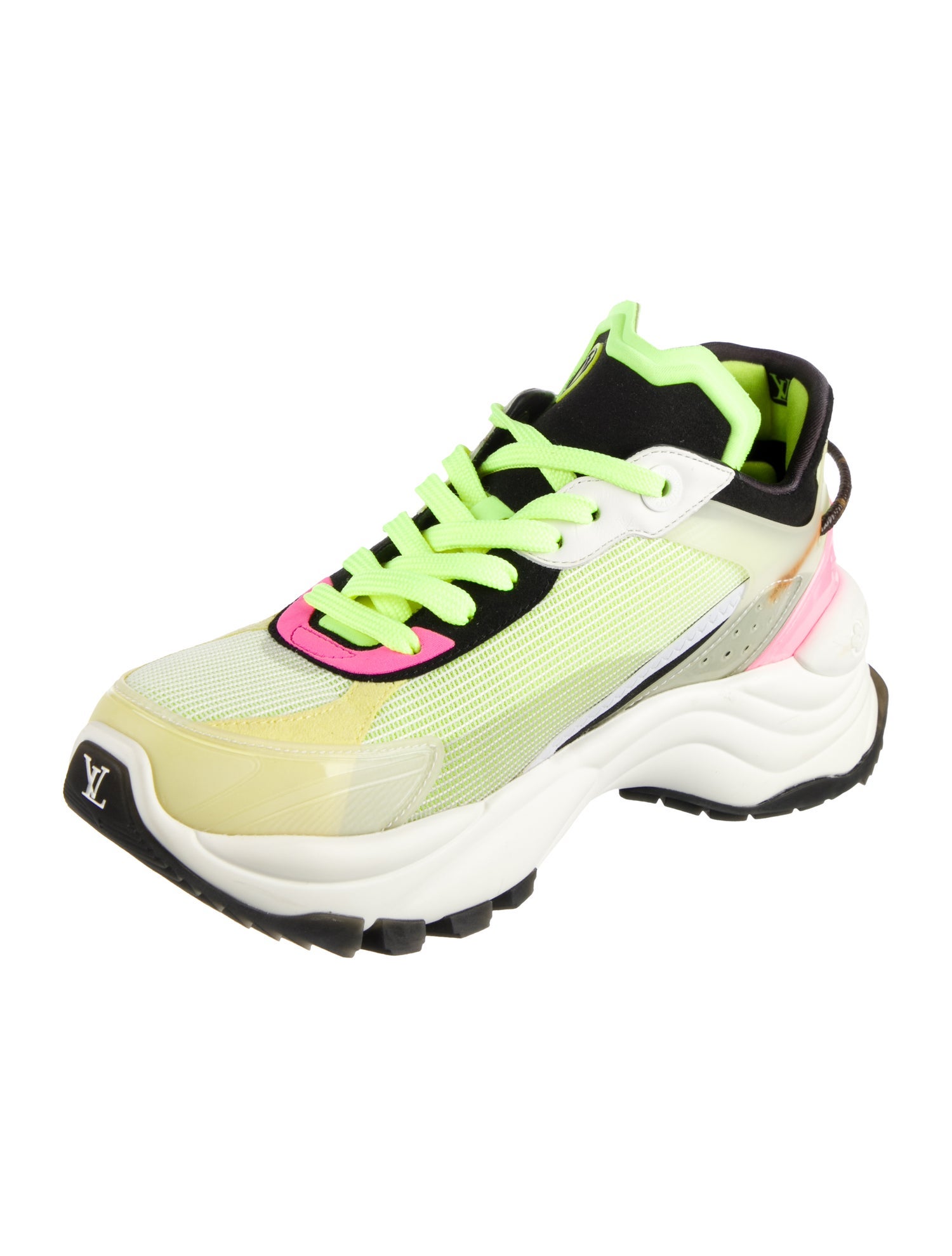 Louis Vuitton LV Monogram Rubber Chunky Sneakers