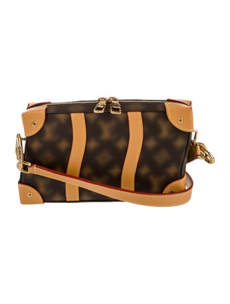 Louis Vuitton Coated Canvas Blurry Soft Trunk Messenger 2022