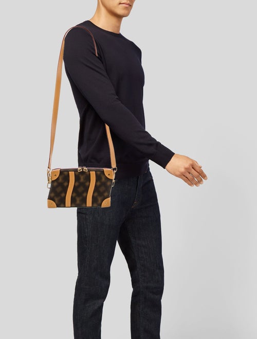 Louis Vuitton Coated Canvas Blurry Soft Trunk Messenger 2022