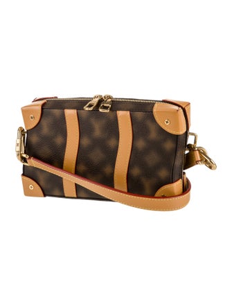 Louis Vuitton Coated Canvas Blurry Soft Trunk Messenger 2022
