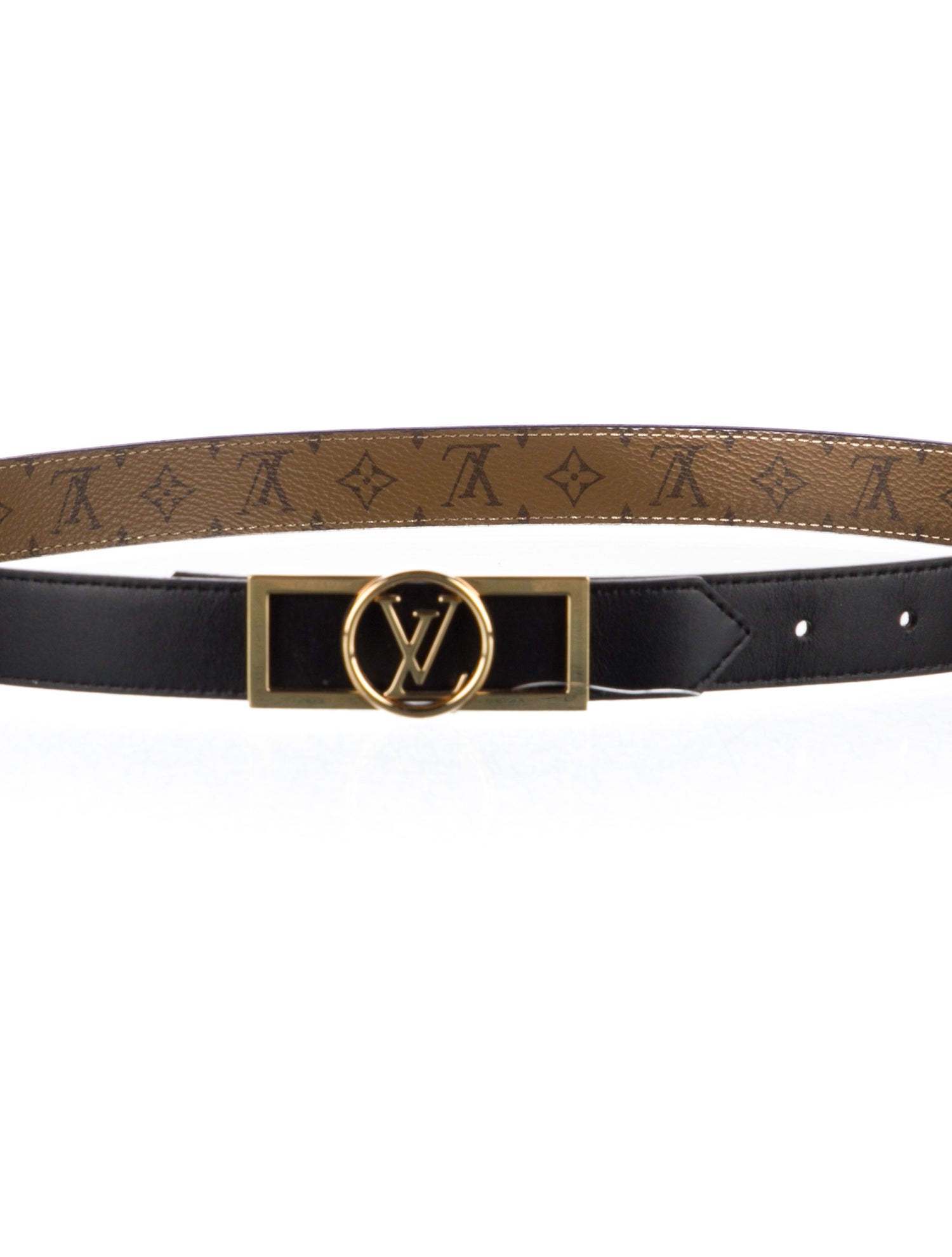 Louis Vuitton 2019 LV Dauphine 25MM Reversible Belt