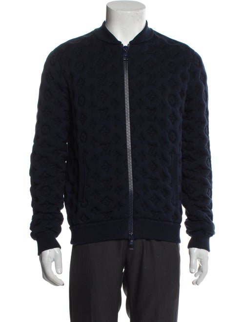 Louis Vuitton 2021 Monogram Pattern Bomber Jacket