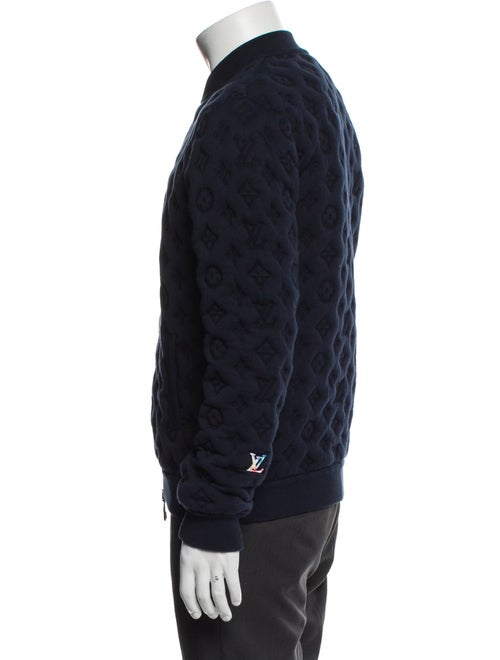 Louis Vuitton 2021 Monogram Pattern Bomber Jacket
