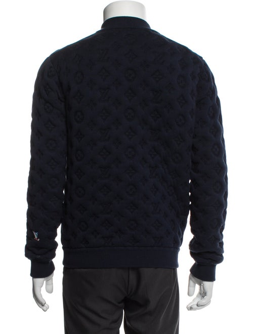 Louis Vuitton 2021 Monogram Pattern Bomber Jacket
