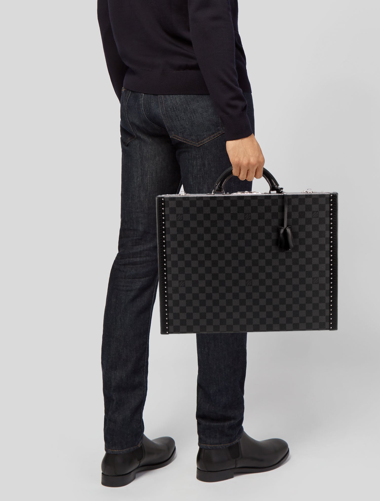 Louis Vuitton Damier Graphite President Classeur