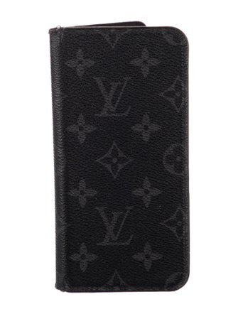 Louis Vuitton Monogram Eclipse iPhone 7 Plus Folio Case