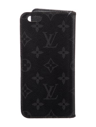Louis Vuitton Monogram Eclipse iPhone 7 Plus Folio Case