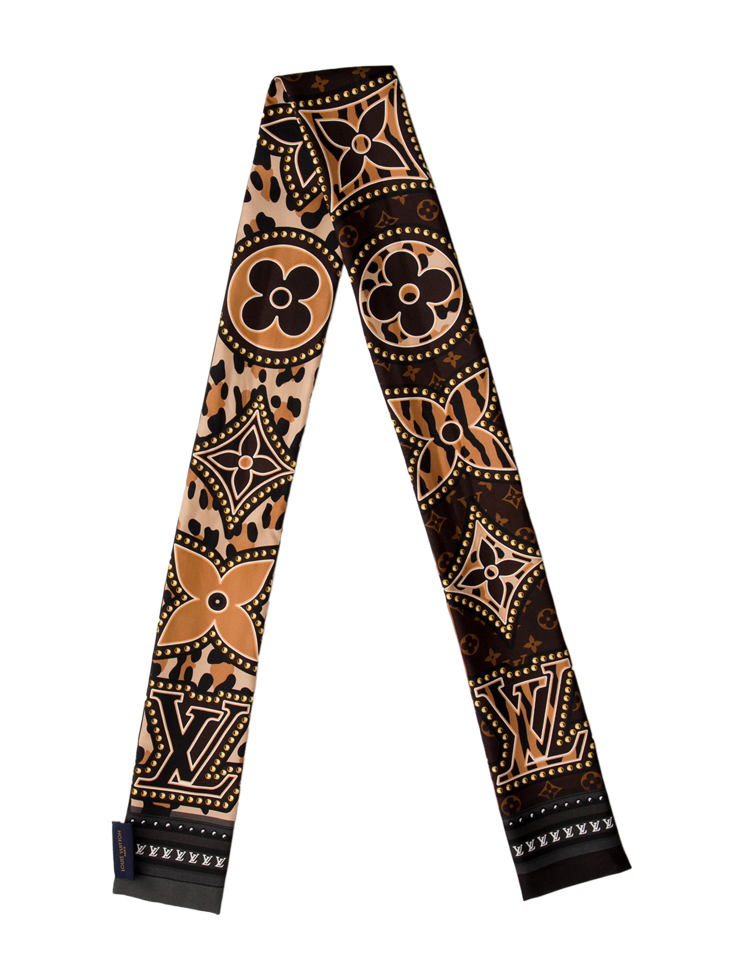 Louis Vuitton LV World Bandeau Silk Bandeau