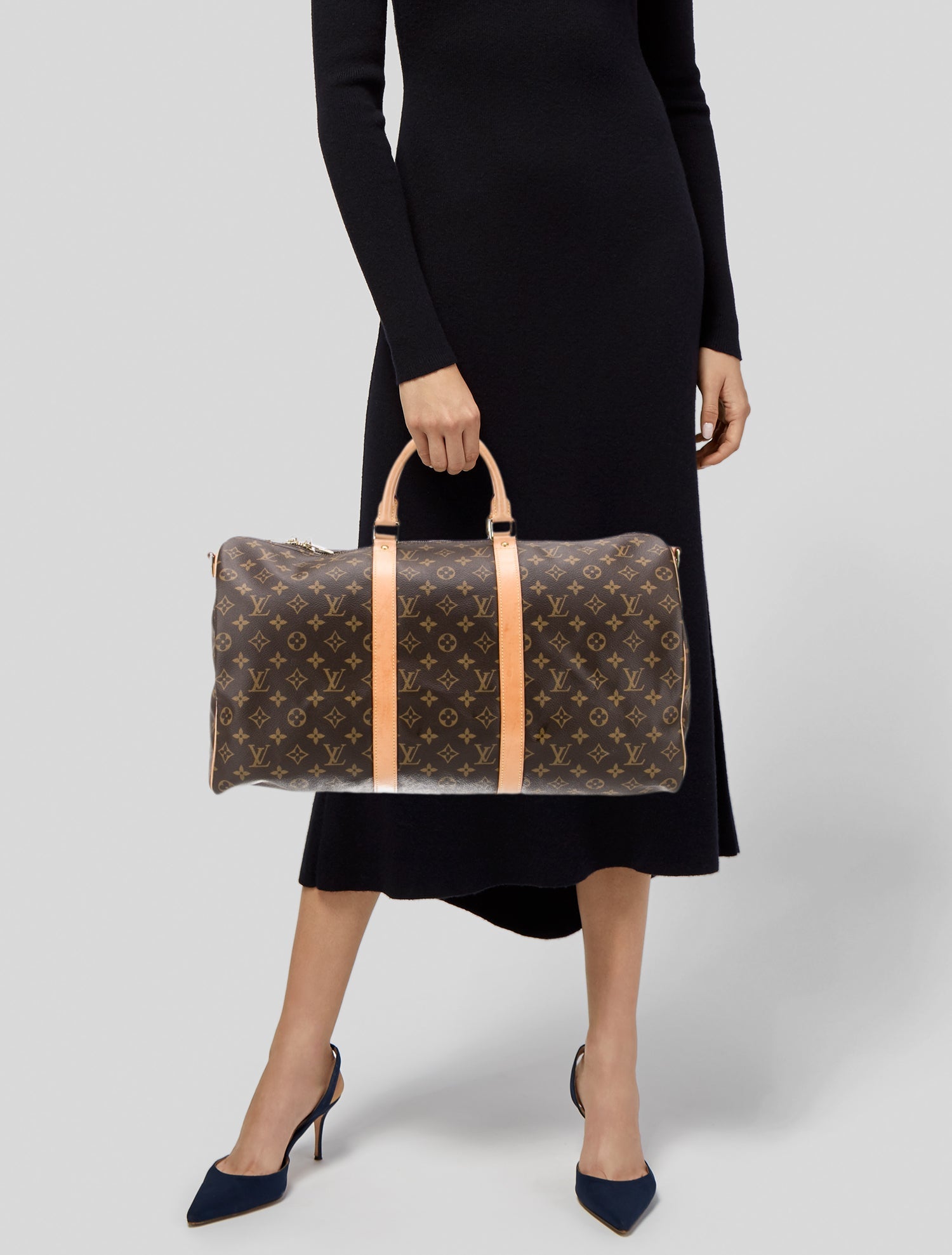 Louis Vuitton LV Monogram Keepall Bandouliere 50