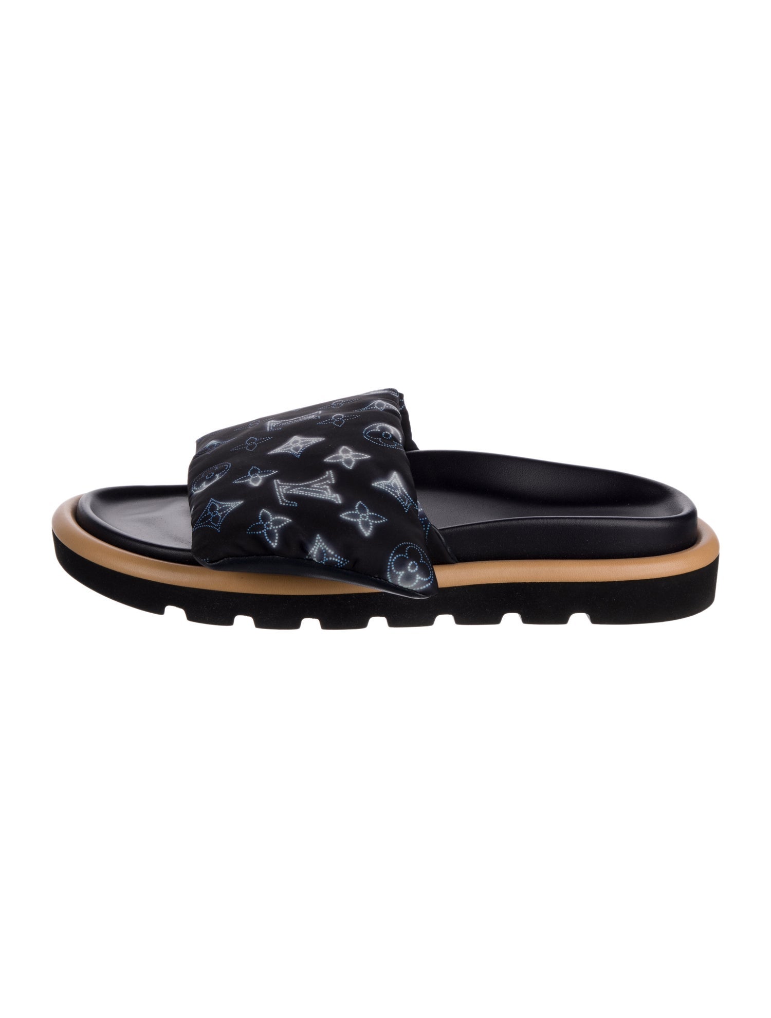 Louis Vuitton LV Monogram Nylon Slides
