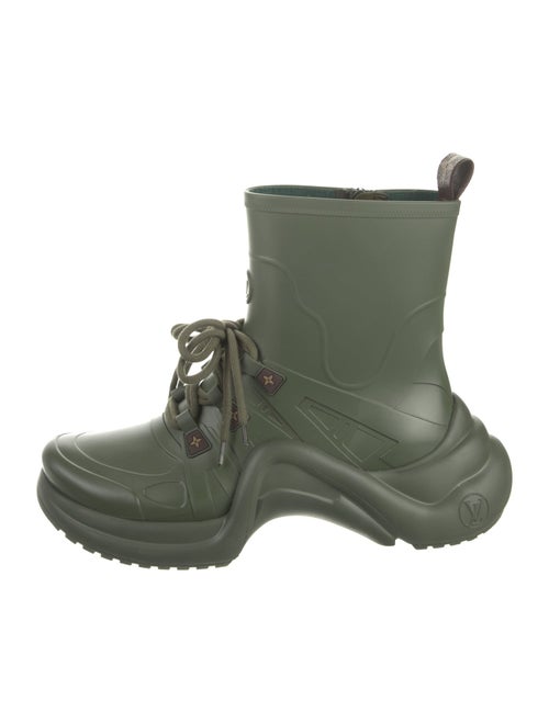 Louis Vuitton LV Monogram Rubber Rain Boots