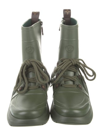 Louis Vuitton LV Monogram Rubber Rain Boots