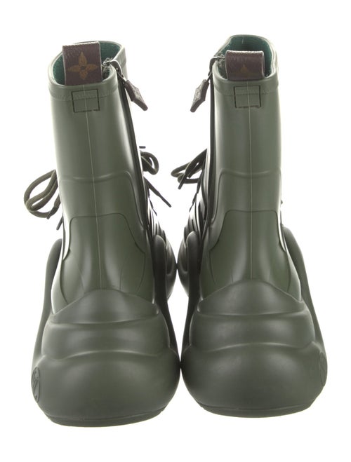 Louis Vuitton LV Monogram Rubber Rain Boots
