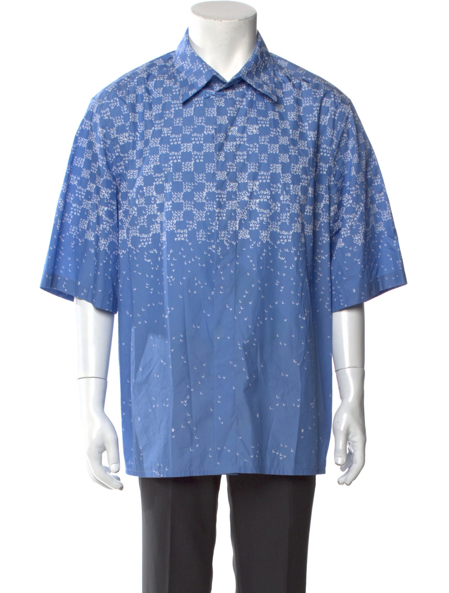 Louis Vuitton 2022 Signature Logo Shirt