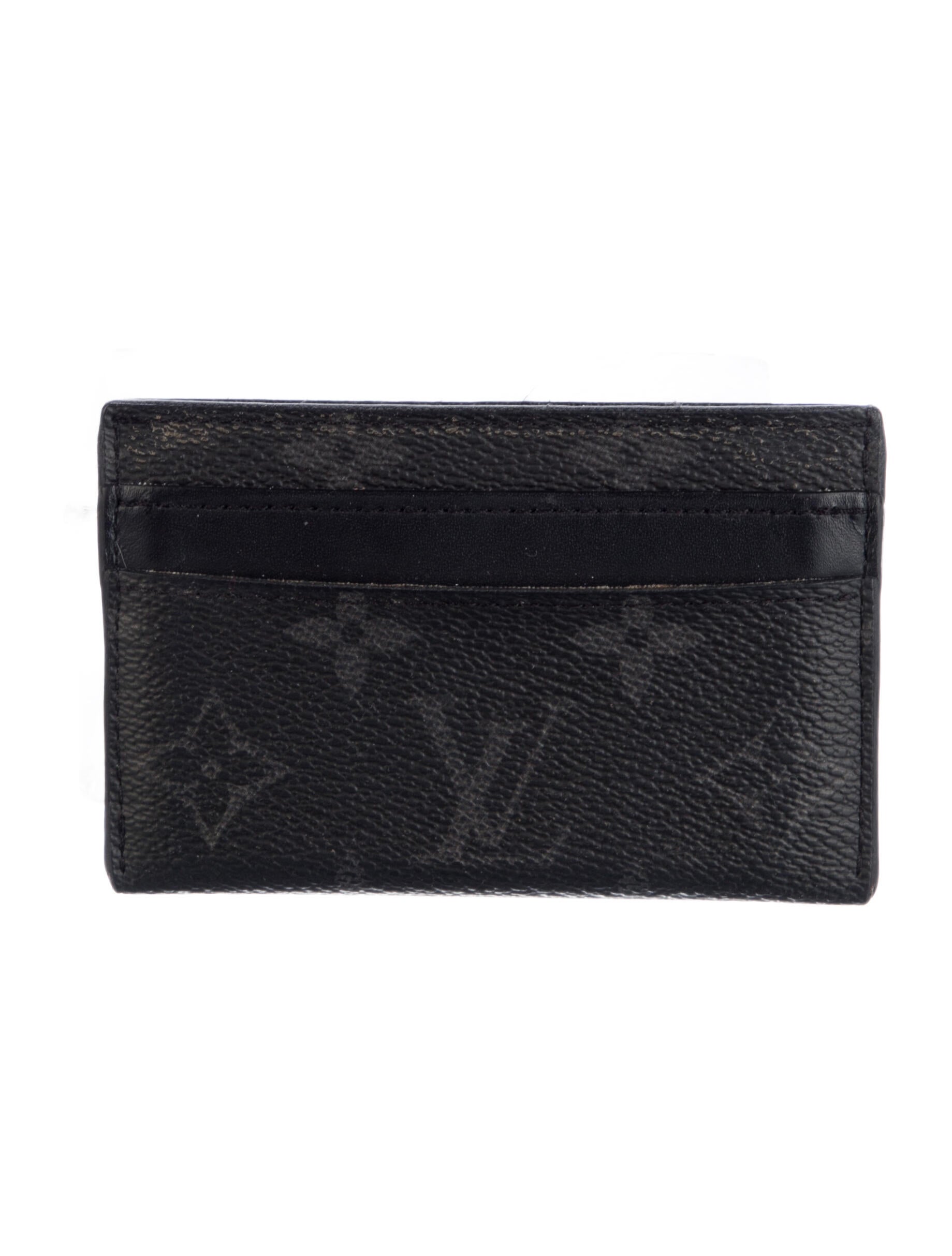 Louis Vuitton Monogram Eclipse Coated Canvas Card Case