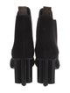 Louis Vuitton LV Monogram Suede Chelsea Boots