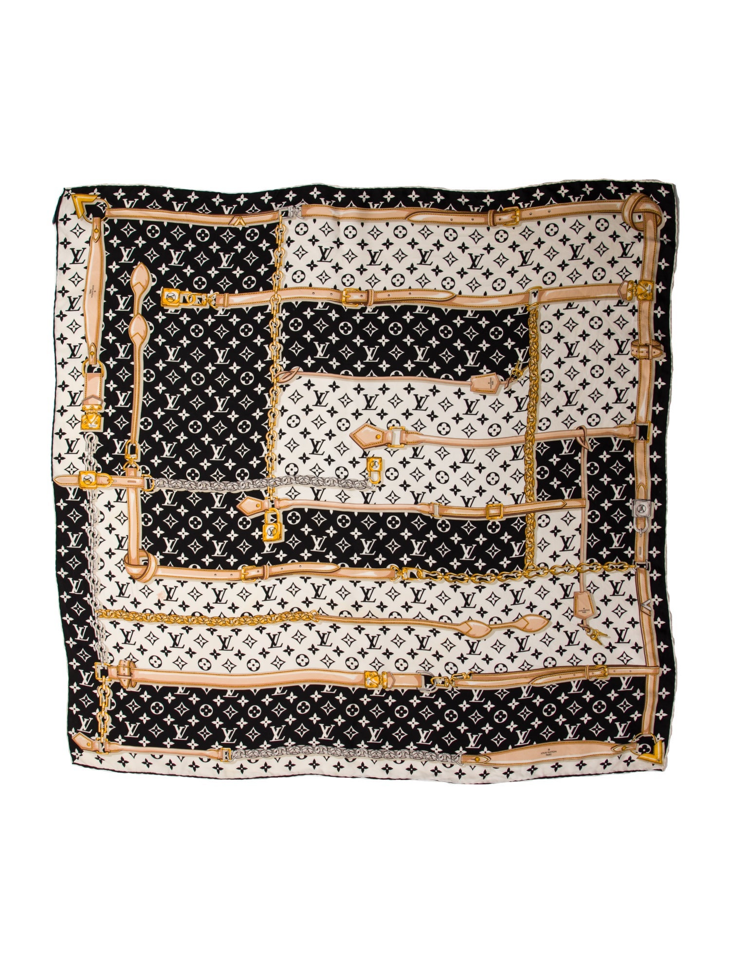 Louis Vuitton Confidential Silk Scarf