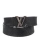 Louis Vuitton 2011 Mini Damier 40mm LV Initiales Belt Belt Kit