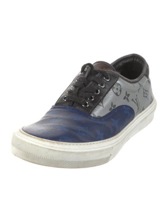 Louis Vuitton Leather Printed Sneakers