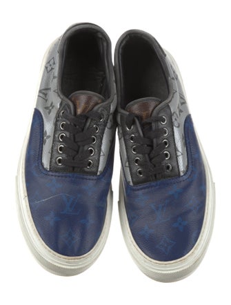 Louis Vuitton Leather Printed Sneakers