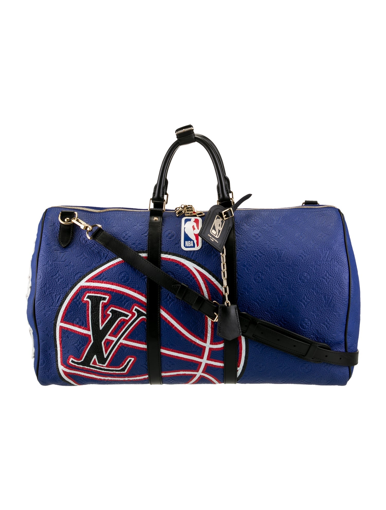 Louis Vuitton x NBA LV Monogram Louis Vuitton Keepall Bandouliere 55