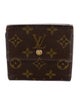 Louis Vuitton LV Monogram Coated Canvas Compact Wallet