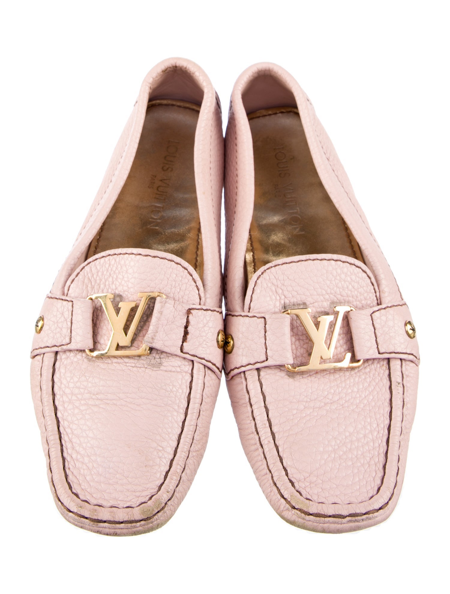 Louis Vuitton Leather Loafers