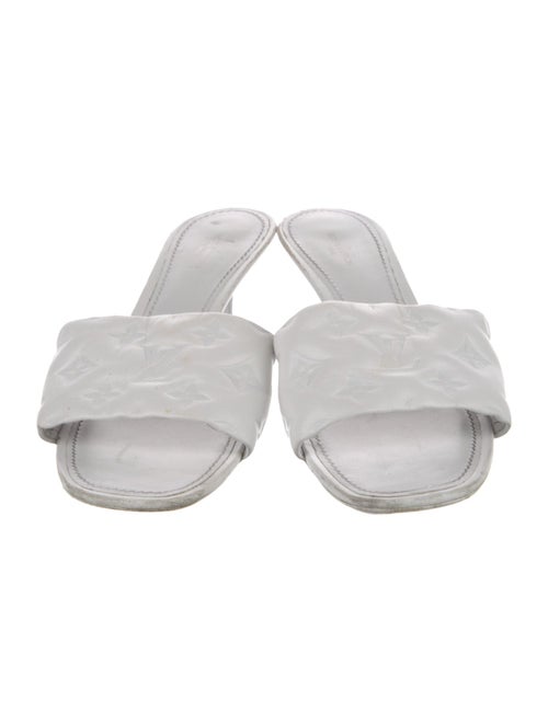 Louis Vuitton LV Monogram Leather Slides