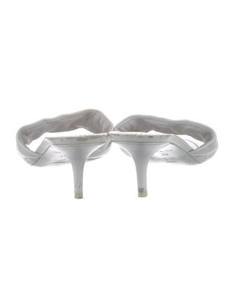 Louis Vuitton LV Monogram Leather Slides