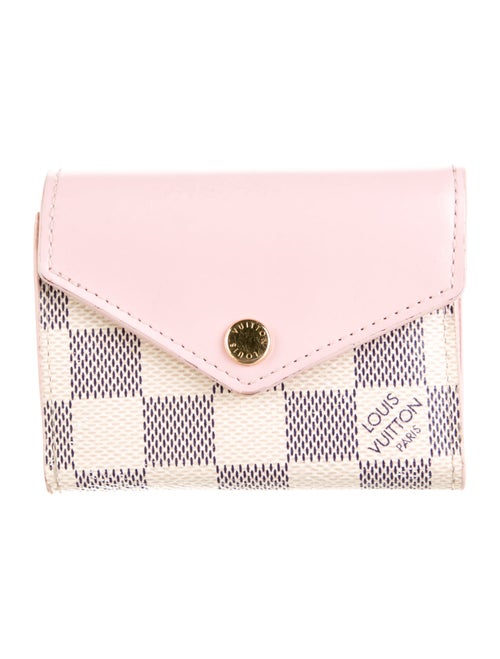 Louis Vuitton 2019 Damier Azur Pattern Zoé Wallet