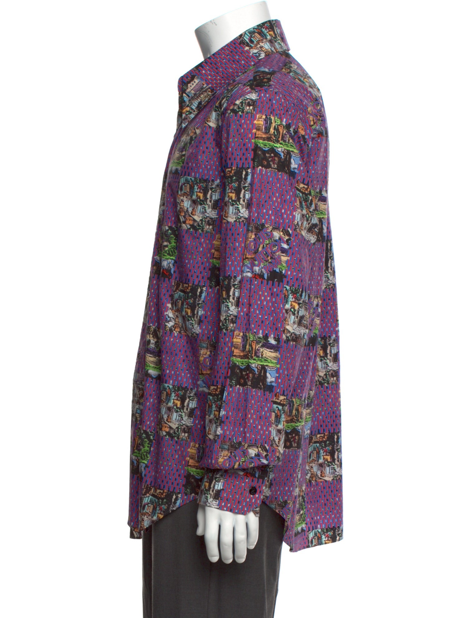 Louis Vuitton 2022 Printed Shirt