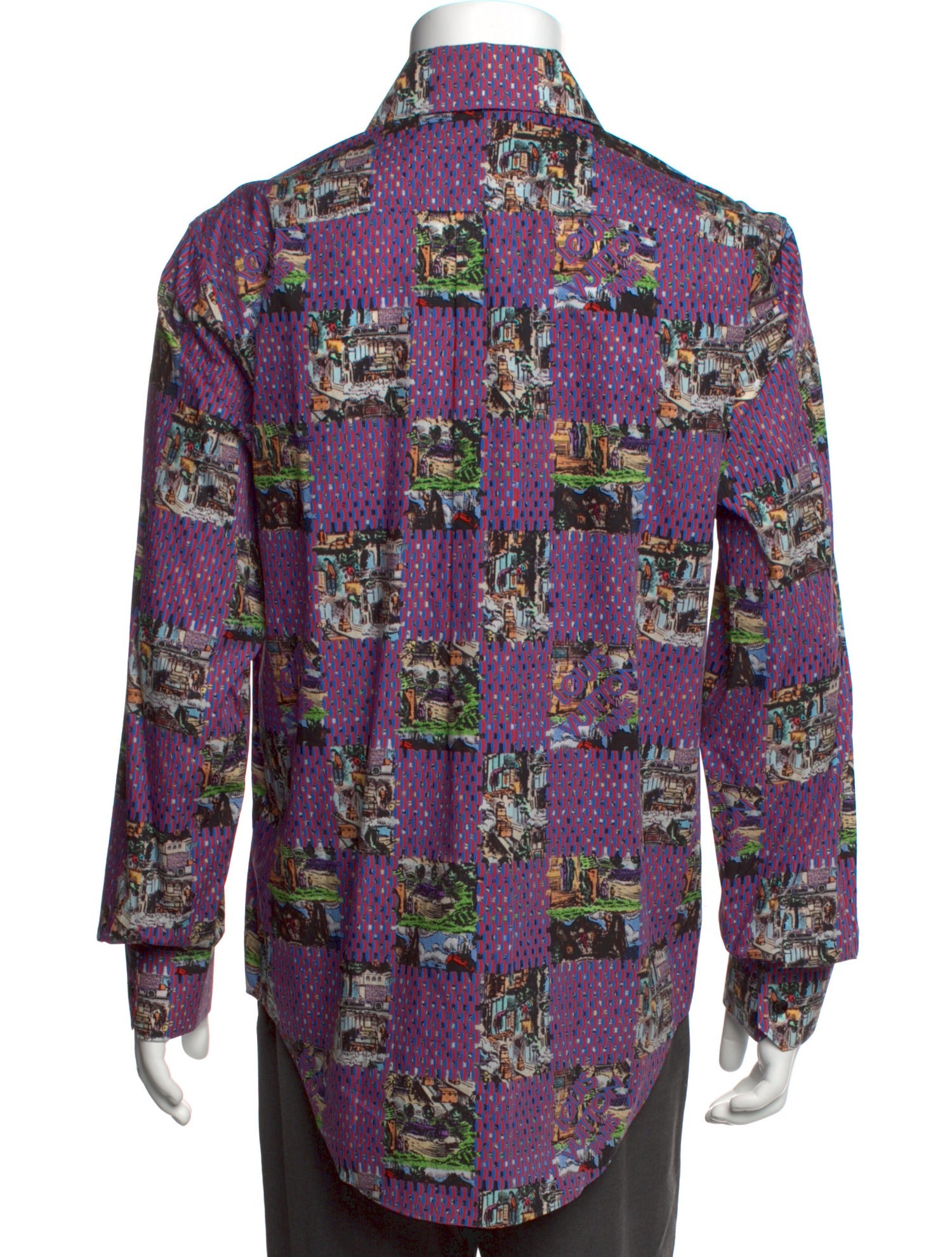 Louis Vuitton 2022 Printed Shirt