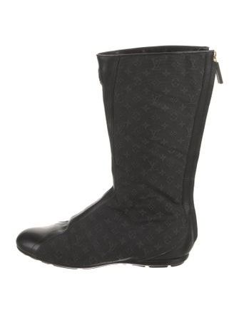 Louis Vuitton LV Monogram Canvas Boots