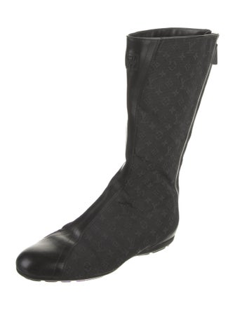 Louis Vuitton LV Monogram Canvas Boots