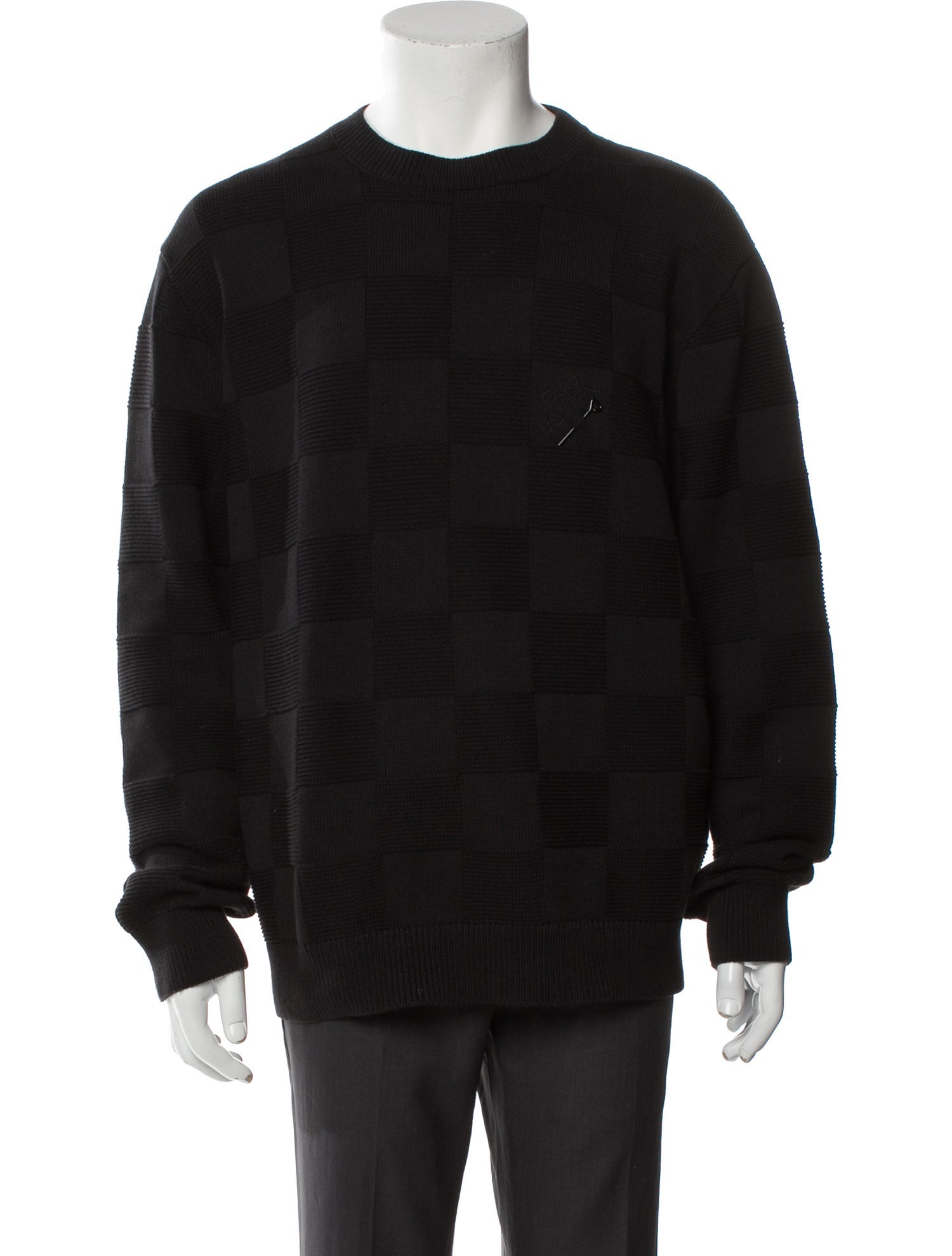 Louis Vuitton 2022 Signature Logo Pullover