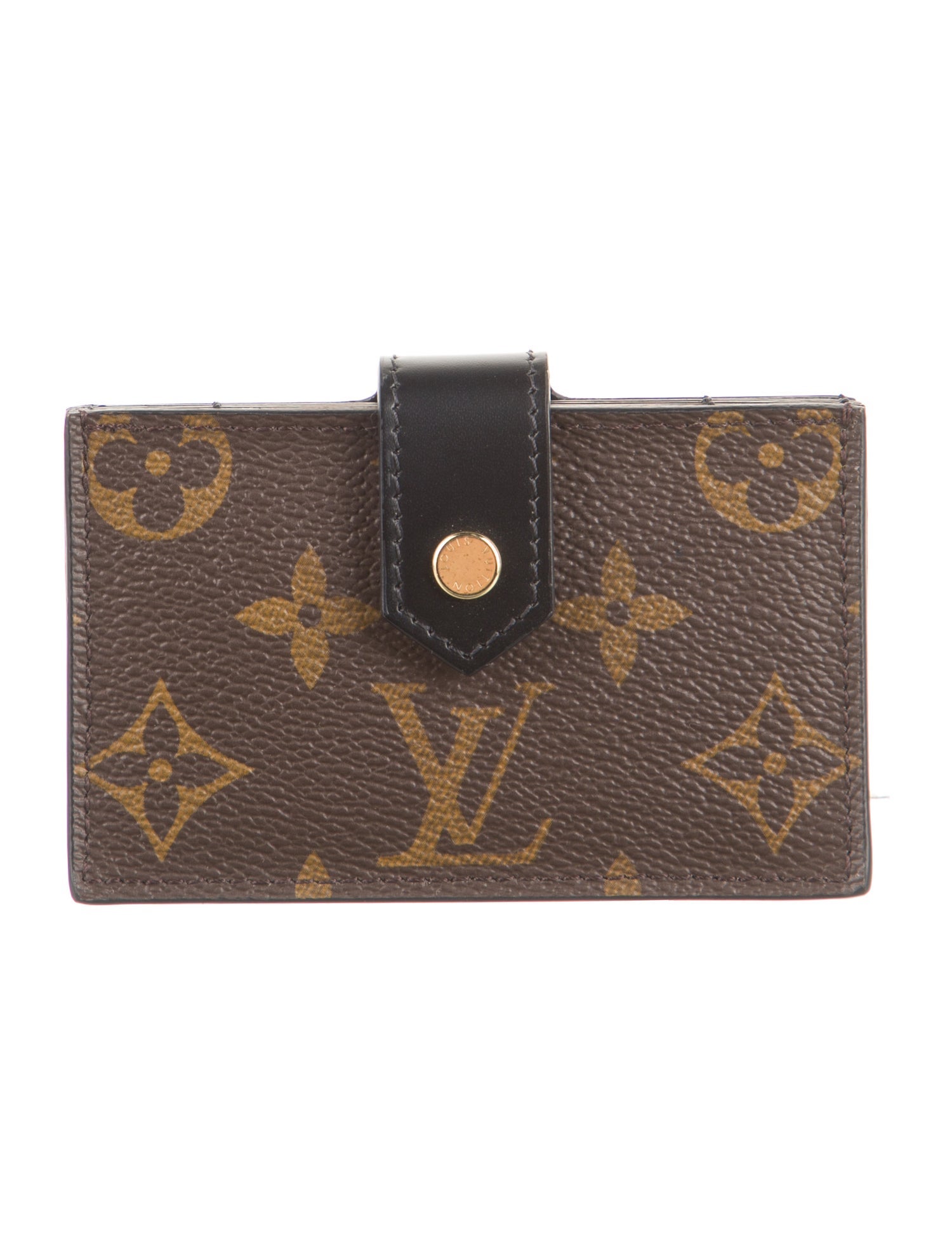 Louis Vuitton LV Monogram Coated Canvas French Purse