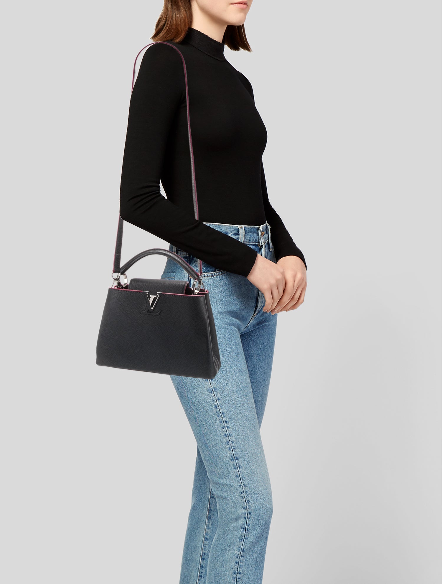 Louis Vuitton Taurillon Leather Capucines PM