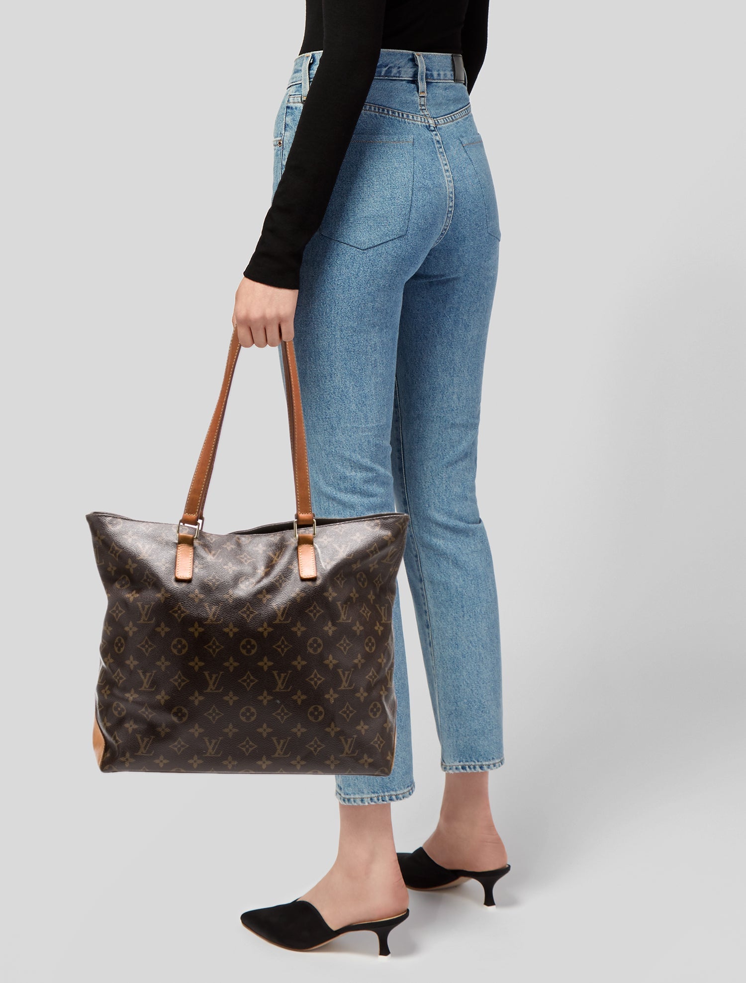 Louis Vuitton LV Monogram Cabas Mezzo Vintage