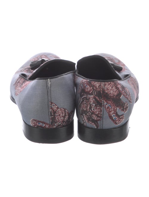 Louis Vuitton Floral Print Tassel Accents Slippers